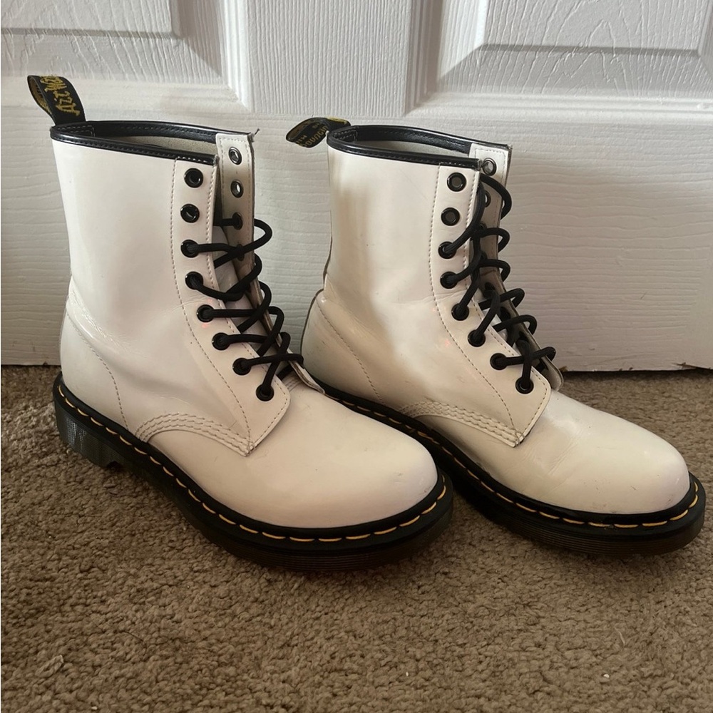 White Dr. Martens